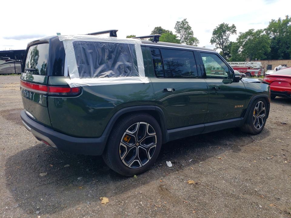 2023 Rivian R1s VIN 7PDSGABLXPN020988 COPART salvage auction — SIDE, Nj - Cert Of Title-Salvage, sold $18,300 on 2026-07-30 (photo 3)