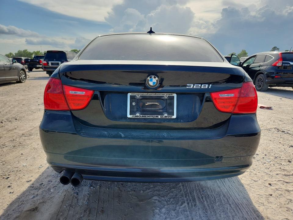 2011 BMW 3 series VIN WBAPK7C54BF086466 COPART salvage auction — UNDERCARRIAGE, TX - SALVAGE VEHICLE TITLE (P), sold $650 on 2026-07-10 (photo 6)