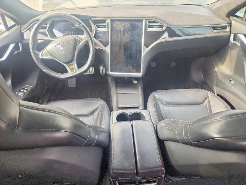 2014 Tesla Model s VIN 5YJSA1H21EFP62246 COPART salvage auction — FRONT END, AZ - DIS/DLR/EXP ONLY SALVAGE TITLE, sold $600 on 2026-07-31 (photo 8)