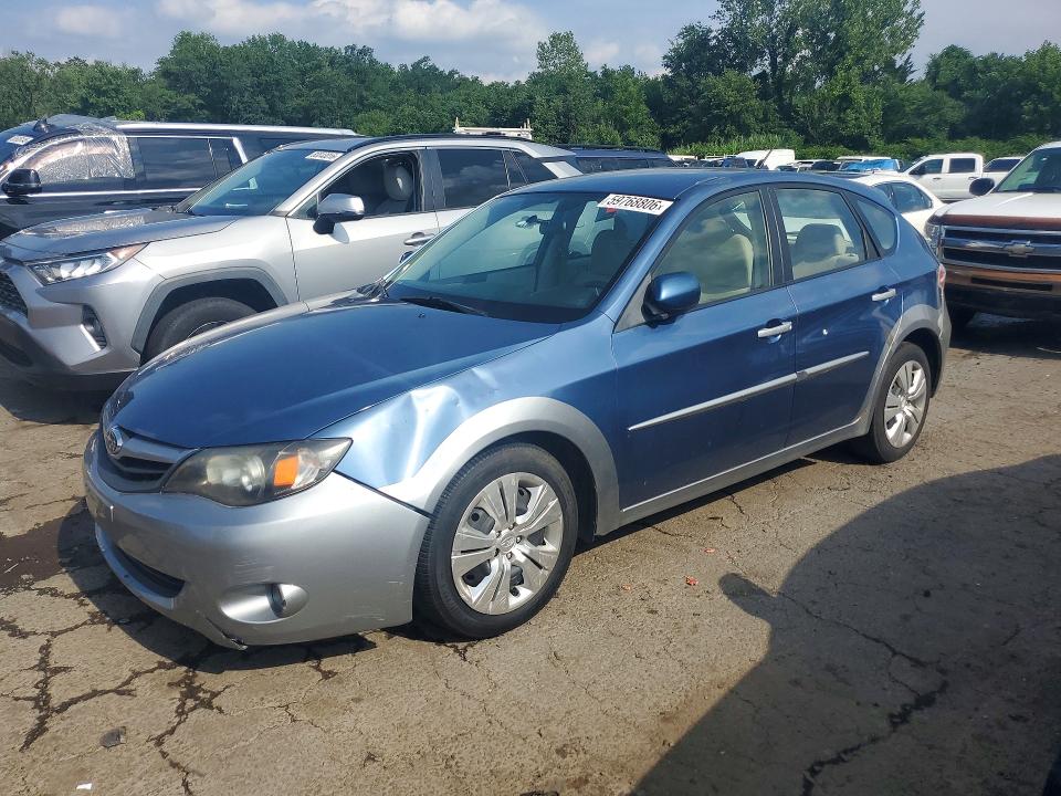 2010 Subaru Impreza VIN JF1GH6D67AH813949 COPART salvage auction — FRONT END, Ct - Certificate Of Title, sold $1,100 on 2026-07-14 (photo 1)