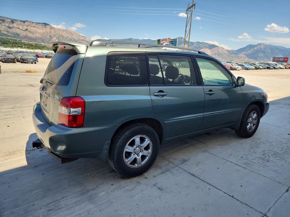 2005 Toyota Highlander VIN JTEEP21A150123412 COPART salvage auction — MECHANICAL, Ut - Certificate Of Title, sold $450 on 2026-07-27 (photo 3)