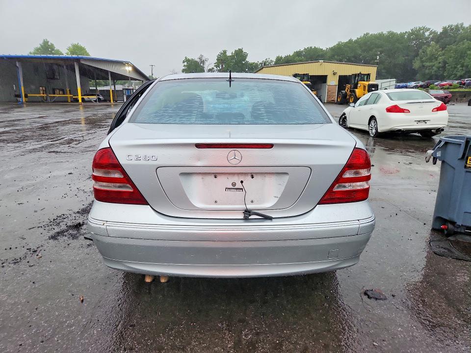 2006 Mercedes-benz C class VIN WDBRF92H36F756312 COPART salvage auction — SIDE, NY - MV-907A SALVAGE CERTIFICATE, sold $325 on 2026-07-23 (photo 6)