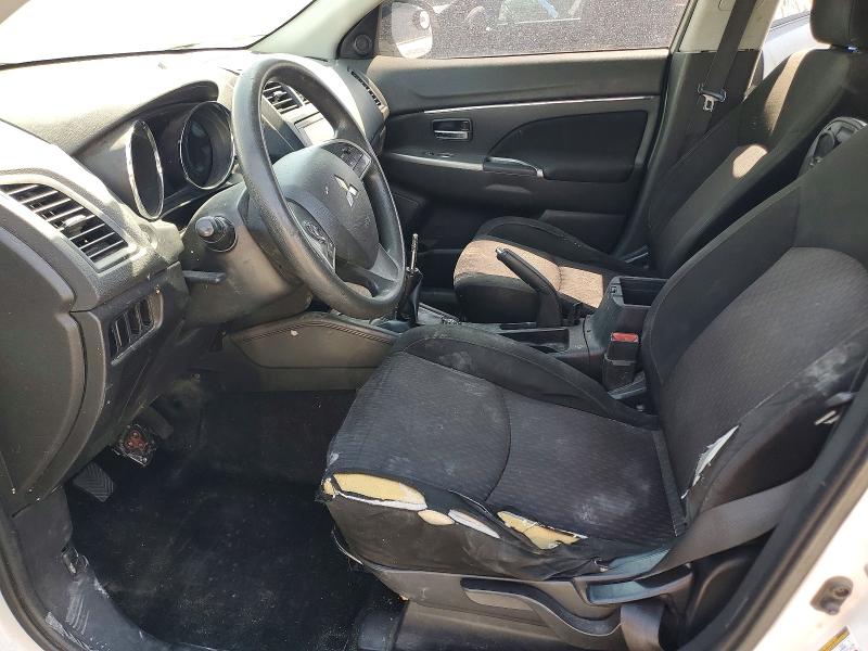 2018 Mitsubishi Outlander VIN JA4AP3AUXJZ001960 COPART salvage auction — FRONT END, Ut - Certificate Of Title, sold $1,100 on 2026-07-17 (photo 7)