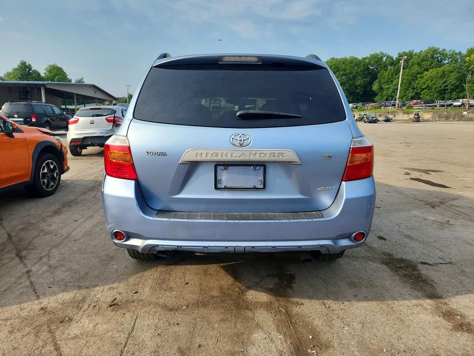2008 Toyota Highlander VIN JTEES41A182050237 COPART salvage auction — NORMAL WEAR, NY - CERTIFICATE OF TITLE, sold $2,150 on 2026-07-25 (photo 6)