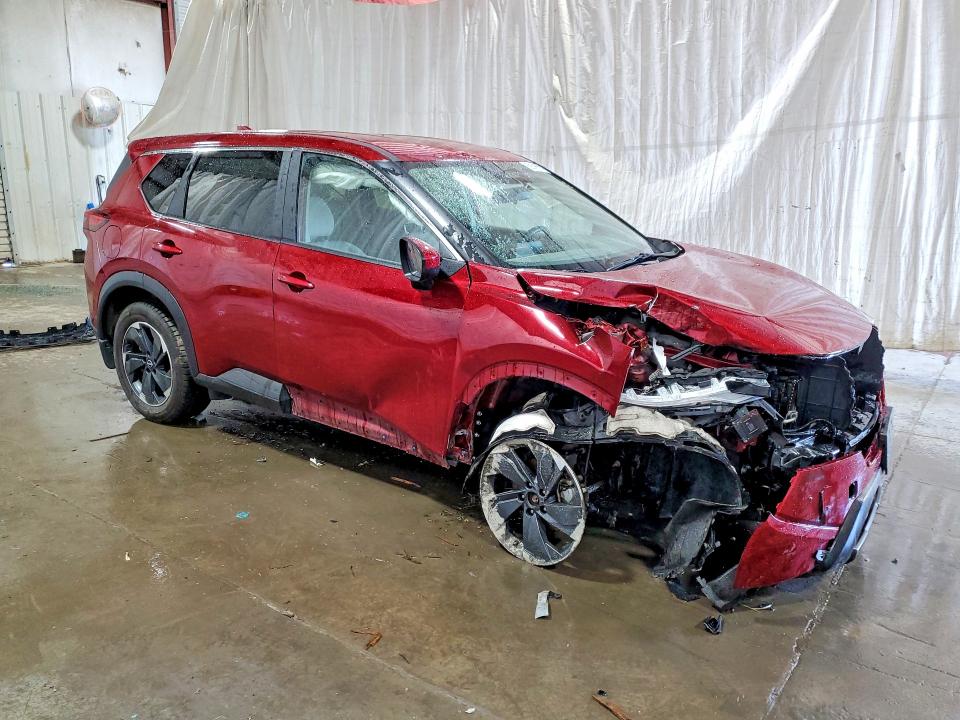 2025 Nissan Rogue VIN JN8BT3BB8SW417130 COPART salvage auction — FRONT END, FL - CERTIFICATE OF DESTRUCTION, sold $4,200 on 2026-07-20 (photo 4)