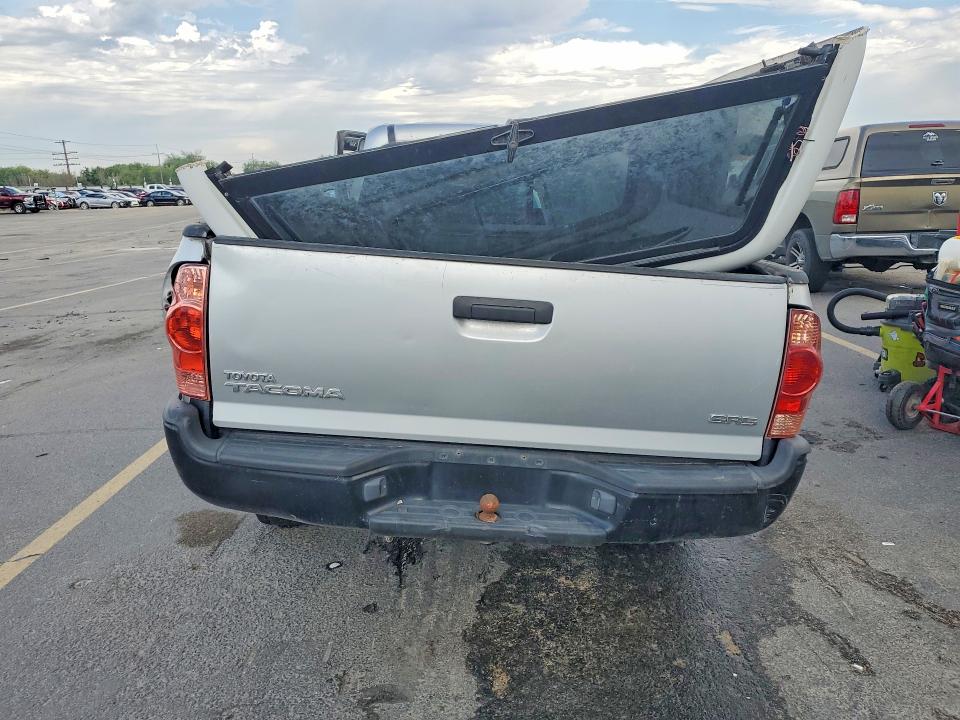 2008 Toyota Tacoma VIN 5TETX22N68Z577351 COPART salvage auction — FRAME DAMAGE, Id - Salvage Certificate Of Title, sold $1,200 on 2026-07-30 (photo 6)