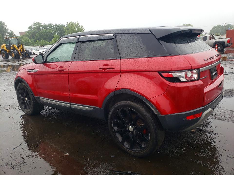 2015 Land rover Range rover evoque VIN SALVP2BG0FH021473 COPART salvage auction — REAR END, Ct - Cert Of Title-Salvage, sold $2,550 on 2026-08-21 (photo 2)