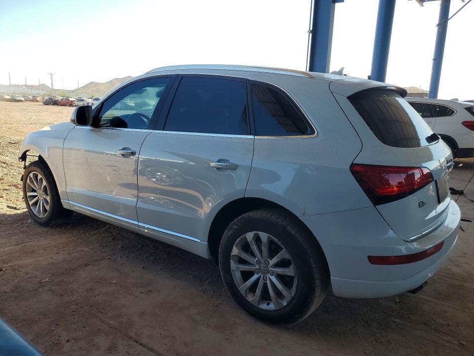 2015 Audi Q5 VIN WA1CFAFP8FA036070 COPART salvage auction — FRONT END, Az - Cert Of Title - Salvage, sold $175 on 2026-07-28 (photo 2)