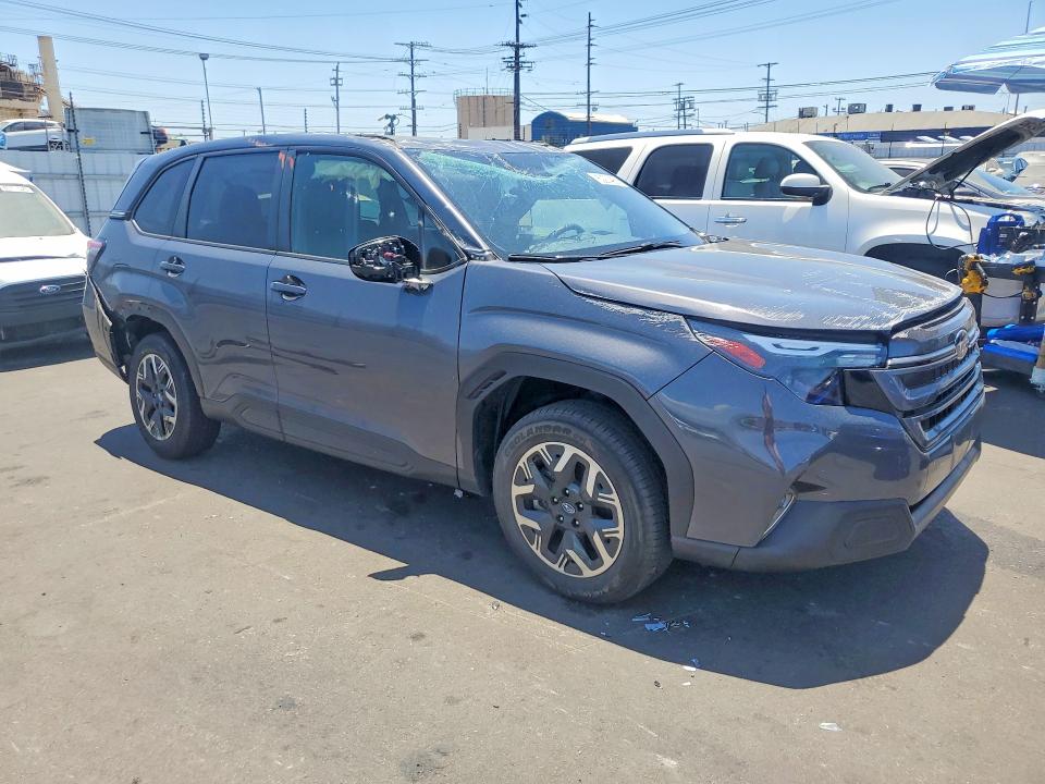 2025 Subaru Forester VIN JF2SLDBC9SH419792 COPART salvage auction — ROLLOVER, Ca - Salvage Certificate, sold $3,050 on 2026-07-29 (photo 4)