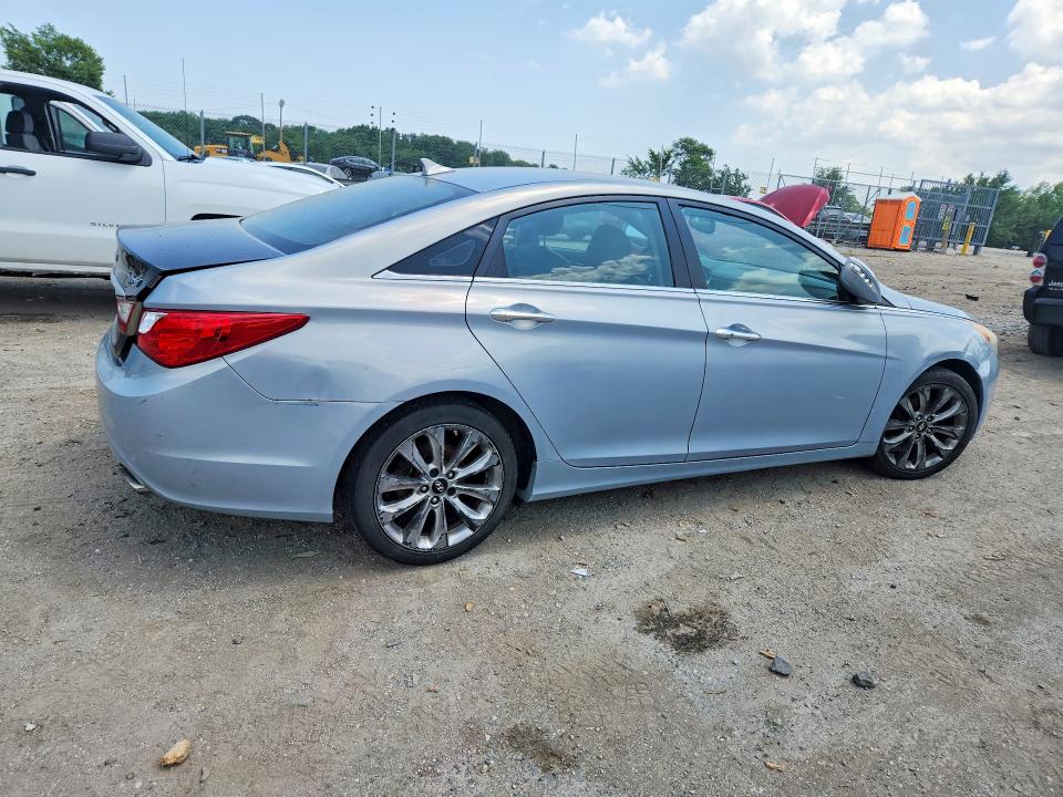 2011 Hyundai Sonata VIN 5NPEC4AB1BH296303 COPART salvage auction — REAR END, Md - Certificate Of Title, sold $125 on 2026-07-21 (photo 3)