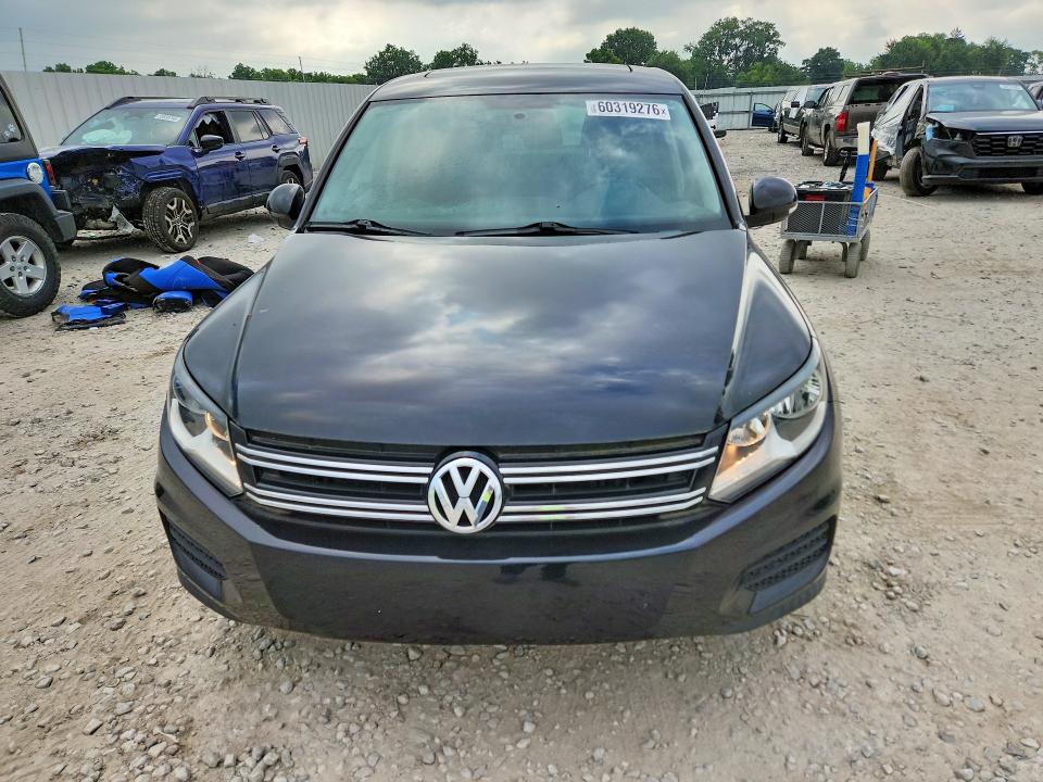 2013 Volkswagen Tiguan VIN WVGAV3AX7DW592000 COPART salvage auction — MECHANICAL, Oh - Cert Of Title-Flood History, sold $225 on 2026-08-04 (photo 5)
