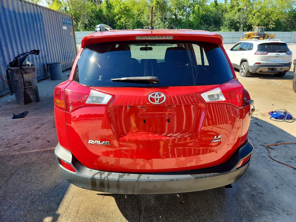 2015 Toyota Rav 4 VIN JTMBFREV7FD170437 COPART salvage auction — FRONT END, Wi - Certificate Of Title, sold $3,050 on 2026-07-27 (photo 6)
