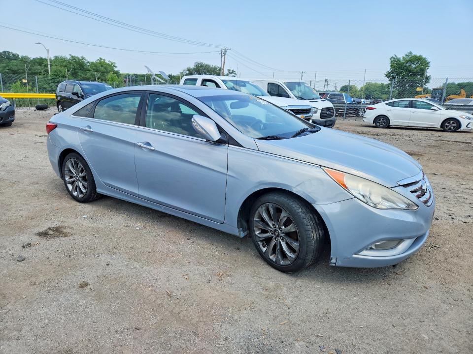 2011 Hyundai Sonata VIN 5NPEC4AB1BH296303 COPART salvage auction — REAR END, Md - Certificate Of Title, sold $125 on 2026-07-21 (photo 4)