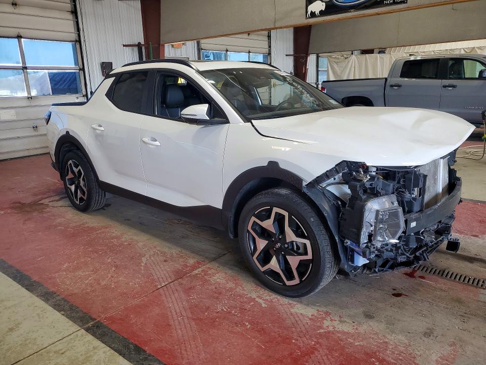 2024 Hyundai Santa cruz VIN 5NTJEDDF2RH107953 COPART salvage auction — FRONT END, NY - MV-907A SALVAGE CERTIFICATE, sold $6,800 on 2026-07-27 (photo 4)