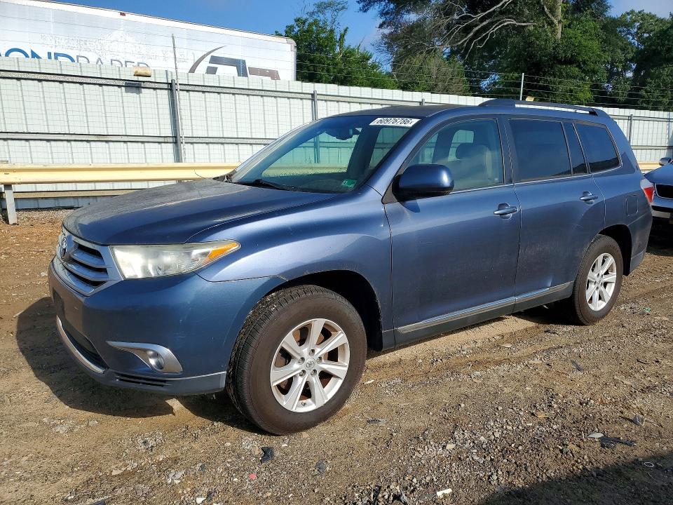 2011 Toyota Highlander VIN 5TDBK3EH4BS077523 COPART salvage auction — MECHANICAL, VA - CERTIFICATE OF TITLE, sold $150 on 2026-07-24 (photo 1)