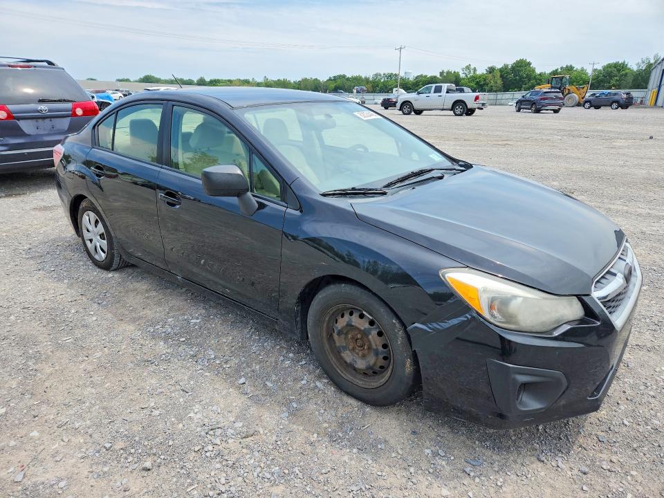 2013 Subaru Impreza VIN JF1GJAA60DH015633 COPART salvage auction — MINOR DENT/SCRATCHES, NY - CERTIFICATE OF TITLE (P), sold $400 on 2026-07-27 (photo 4)