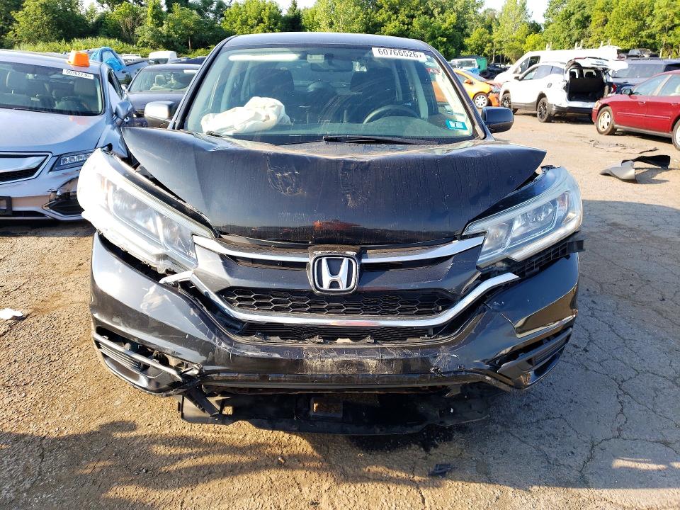 2016 Honda Cr-v VIN 5J6RM4H36GL003022 COPART salvage auction — FRONT END, Nh - Certificate Of Title, sold $3,650 on 2026-07-31 (photo 5)