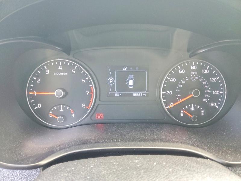 2017 Kia Optima VIN 5XXGT4L39HG164019 COPART salvage auction — VANDALISM, Ca - Salvage Certificate, sold $250 on 2026-07-27 (photo 9)