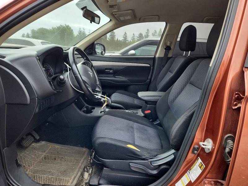 2014 Mitsubishi Outlander VIN JA4AZ2A34EZ601892 COPART salvage auction — FRONT END, ON - PERMIT SALVAGE, sold $325 on 2026-07-23 (photo 7)