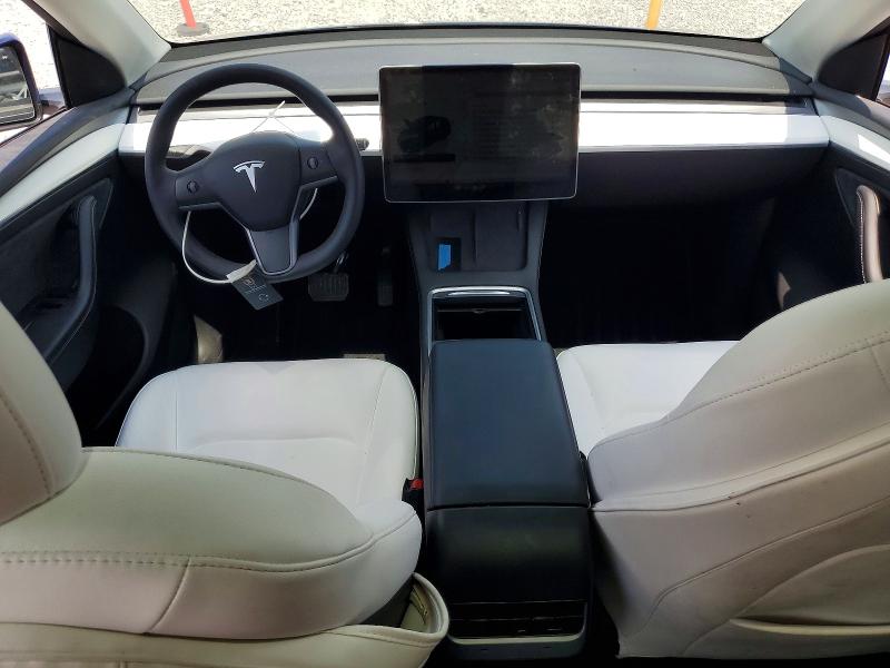 2022 Tesla Model y VIN 7SAYGDEE4NF532132 COPART salvage auction — REAR END, Oh - Cert Of Title-Salvage, sold $10,100 on 2026-07-31 (photo 8)