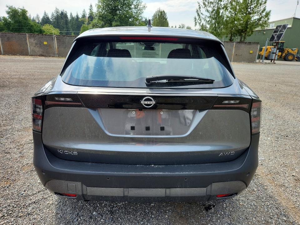 2025 Nissan Kicks VIN 3N8AP6BB0SL372742 COPART salvage auction — FRONT END, Wa - Vehicle Cert Of Ownership-Titl (P), sold $8,200 on 2026-07-27 (photo 6)