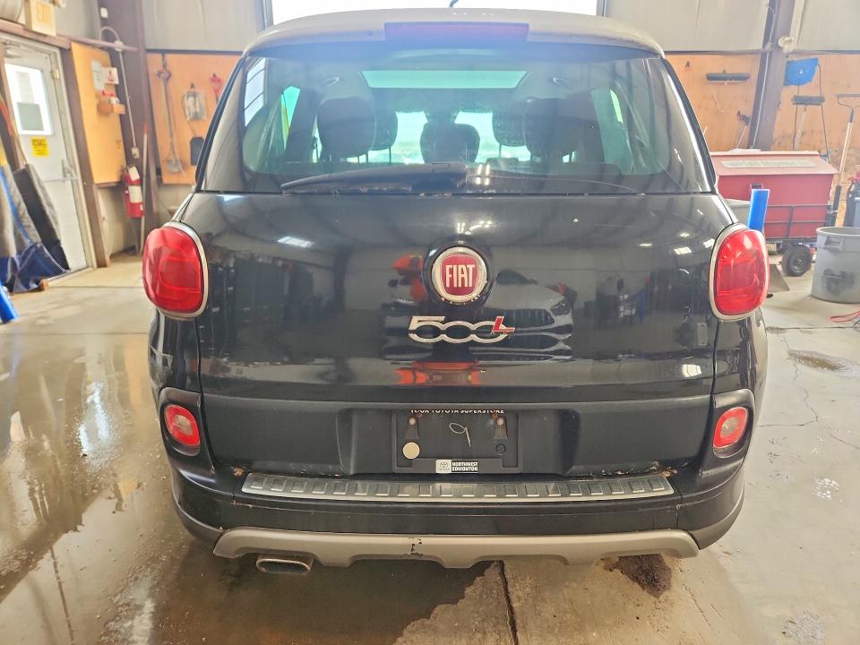 2014 Fiat 500 VIN ZFBCFADH5EZ025483 COPART salvage auction — REAR END, Ab - Bos - Salvage, sold $1,400 on 2026-08-06 (photo 6)