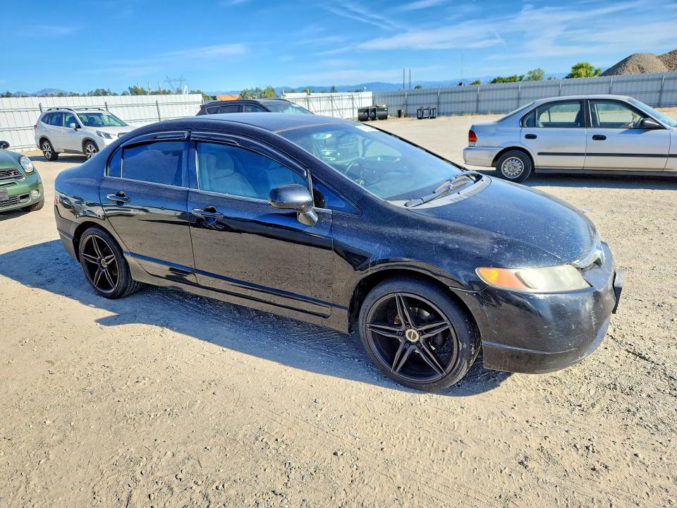 2007 Honda Civic VIN 1HGFA16507L126952 COPART salvage auction — FRONT END, Ca - Dis/Dlr/Exp Only Clean Title, sold $800 on 2026-07-10 (photo 4)