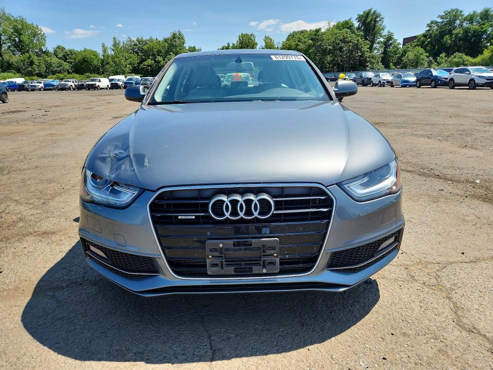 2014 Audi A4 VIN WAUFFAFL2EN008270 COPART salvage auction — FRONT END, Ct - Cert Of Title-Salvage, sold $1,500 on 2026-07-28 (photo 5)