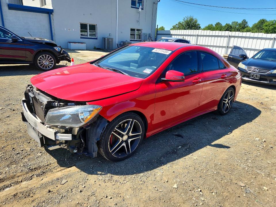 2017 Mercedes-benz Cla-klasse VIN WDDSJ4EB9HN460530 COPART salvage auction — FRONT END, Nj - Cert Of Title-Salvage, sold $1,700 on 2026-08-12 (photo 1)