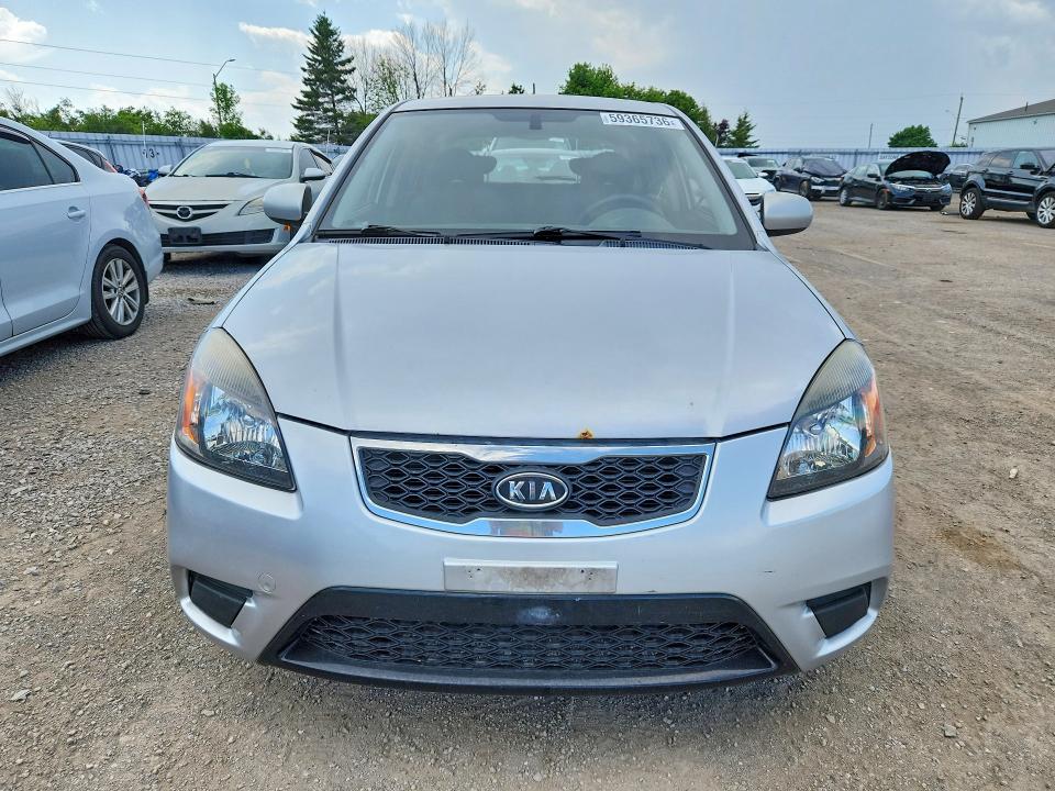 2011 Kia Rio VIN KNADH5B34B6839452 COPART salvage auction — REAR END, ON - PERMIT SALVAGE, sold $250 on 2026-07-16 (photo 5)