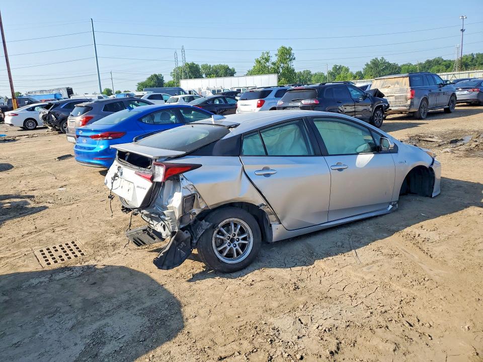 2020 Toyota Prius VIN JTDKARFU2L3107977 COPART salvage auction — STRIPPED, Mi - Certificate Of Title, sold $450 on 2026-07-14 (photo 3)