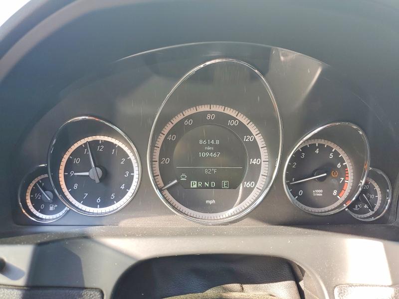 2011 Mercedes-benz E-class VIN WDDKK5GFXBF106648 COPART salvage auction — FRONT END, NC - DEALER ONLY CLEAN TITLE, sold $2,787 on 2026-07-18 (photo 9)