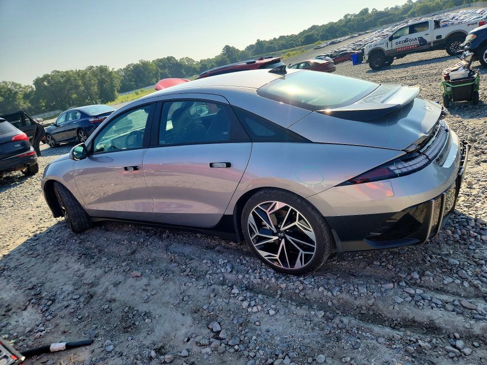 2023 Hyundai Ioniq 6 VIN KMHM34AA5PA026598 COPART salvage auction — REAR END, Ga - Cert Of Title-Salvage, sold $2,450 on 2026-07-30 (photo 2)