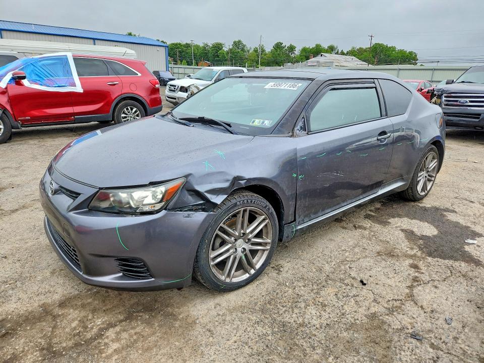 2011 Scion Tc VIN JTKJF5C72B3008927 COPART salvage auction — FRONT END, Pa - Certificate Of Salvage, sold $1,700 on 2026-07-24 (photo 1)