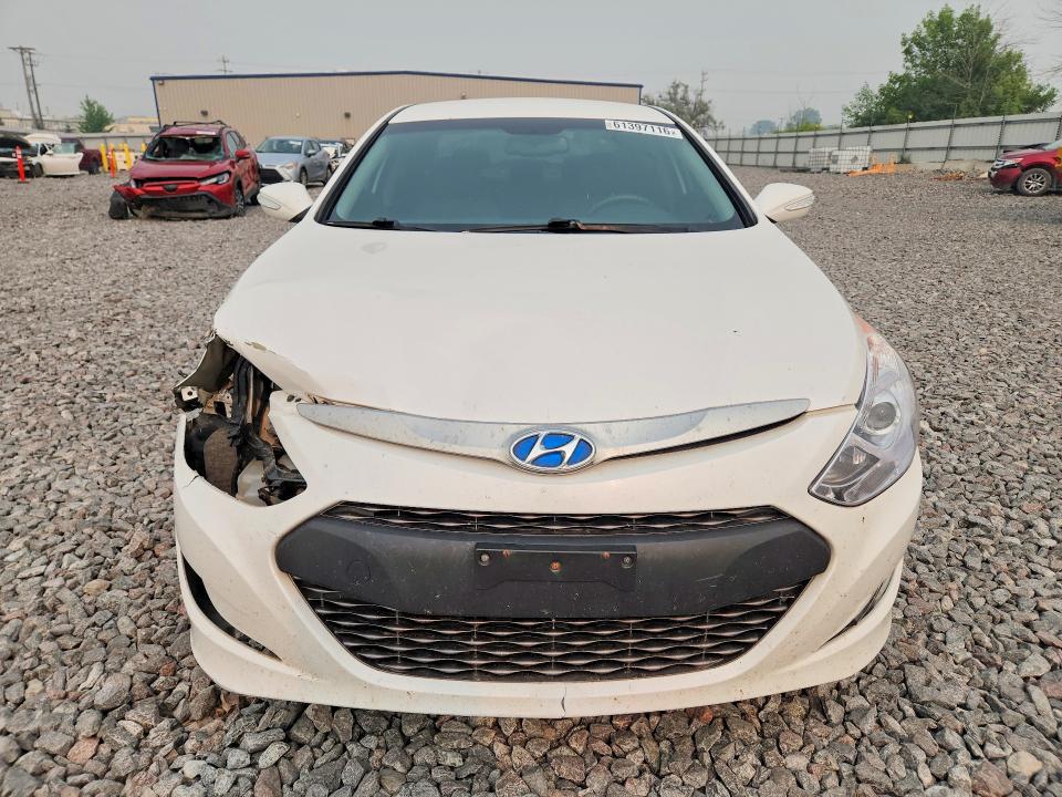 2012 Hyundai Sonata VIN KMHEC4A49CA024541 COPART salvage auction — FRONT END, Wi - Junked Vehicle Bill Of Sale, sold $475 on 2026-07-27 (photo 5)