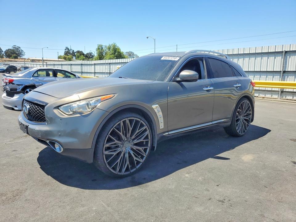 2012 Infiniti VIN JN8AS1MW3CM156277 COPART salvage auction — SIDE, Ca - Salvage Certificate, sold $850 on 2026-07-22 (photo 1)