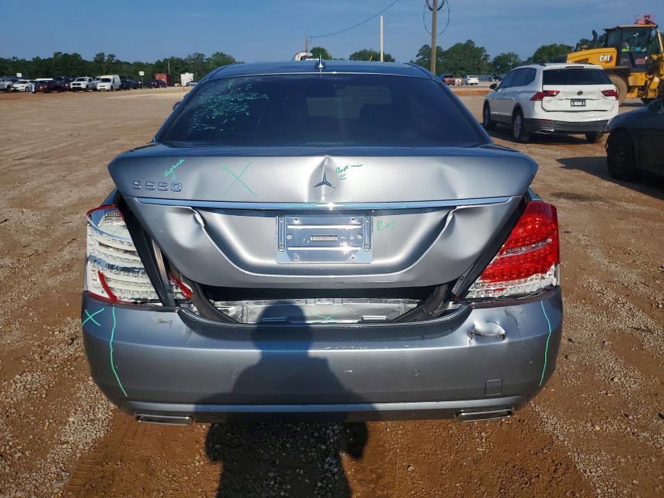 2012 Mercedes-benz S-klasse VIN WDDNG7DB5CA466159 COPART salvage auction — REAR END, Al - Cert Of Title-Salvage Title, sold $750 on 2026-07-28 (photo 6)