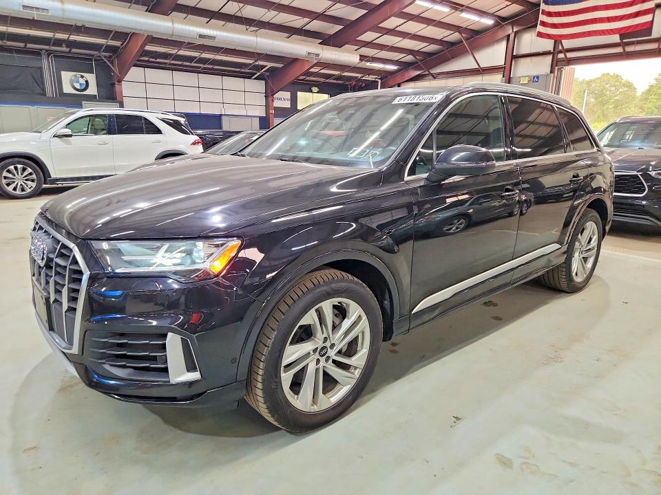 2021 Audi Q7 VIN WA1AXAF74MD021548 COPART salvage auction — MINOR DENT/SCRATCHES, Ny - Certificate Of Title (P), sold $15,400 on 2026-07-30 (photo 1)