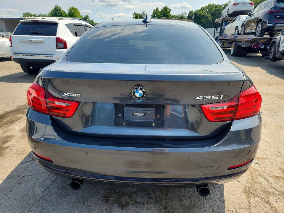 2015 BMW 4er VIN WBA4B3C53FD670354 COPART salvage auction — FRONT END, Ny - Mv-907A Salvage Certificate, sold $3,550 on 2026-08-18 (photo 6)
