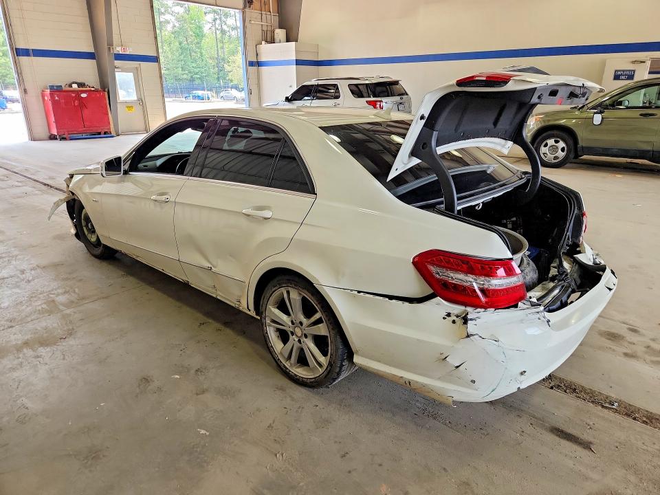 2012 Mercedes-benz E-class VIN WDDHF5KB8CA627224 COPART salvage auction — ALL OVER, VA - CERT OF TITLE - SALVAGE, sold $500 on 2026-08-14 (photo 2)