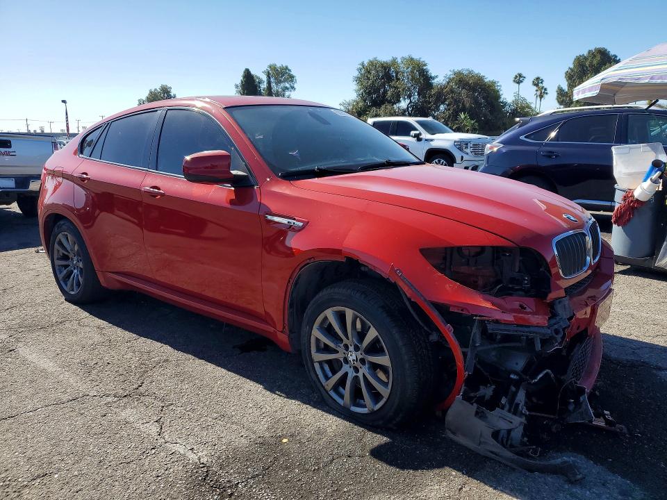 2011 BMW X6 VIN 5YMGZ0C54BLK14171 COPART salvage auction — FRONT END, CA - SALVAGE CERTIFICATE, sold $1,800 on 2026-07-28 (photo 4)