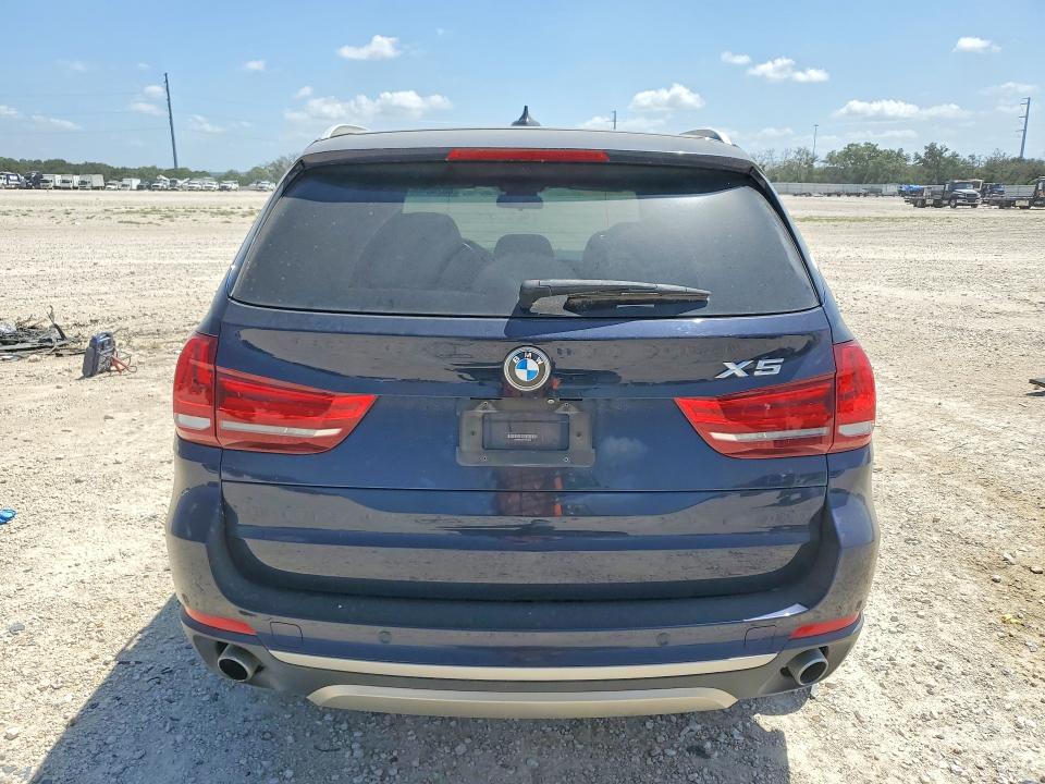 2017 BMW X5 VIN 5UXKR2C39H0X04563 COPART salvage auction — MINOR DENT/SCRATCHES, Tx - Certificate Of Title, sold $6,900 on 2026-07-23 (photo 6)