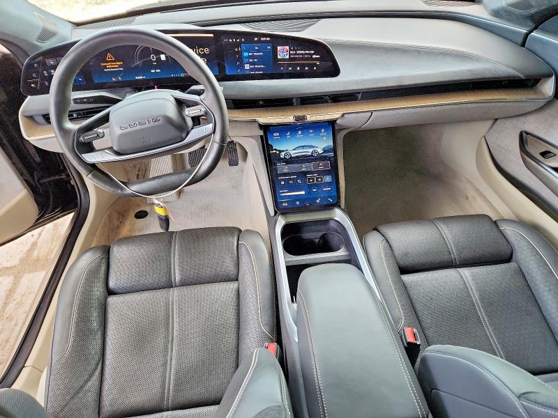 2022 Lucid VIN 50EA1DAA0NA001906 COPART salvage auction — FRONT END, Salvage Title, sold $9,200 on 2026-07-29 (photo 8)
