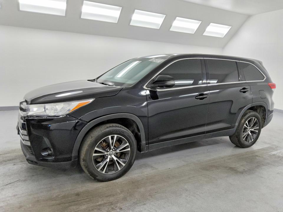 2019 Toyota Highlander VIN 5TDZARFH7KS056426 COPART salvage auction — FRONT END, Ca - Certificate Of Title, sold $2,750 on 2026-07-28 (photo 1)