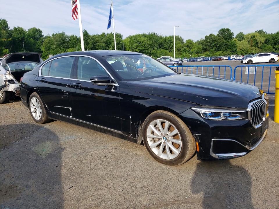 2020 BMW 7er VIN WBA7T2C04LGF96819 COPART salvage auction — FRONT END, NY - CERTIFICATE OF TITLE (P), sold $21,900 on 2026-07-30 (photo 4)