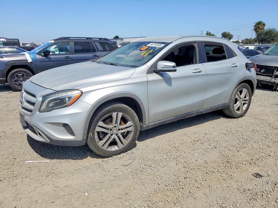 2015 Mercedes-benz Gla-klasse VIN WDCTG4GB7FJ053637 COPART salvage auction — FRONT END, Ca - Lien Papers-Salvage Or Ac, sold $575 on 2026-08-04 (photo 1)