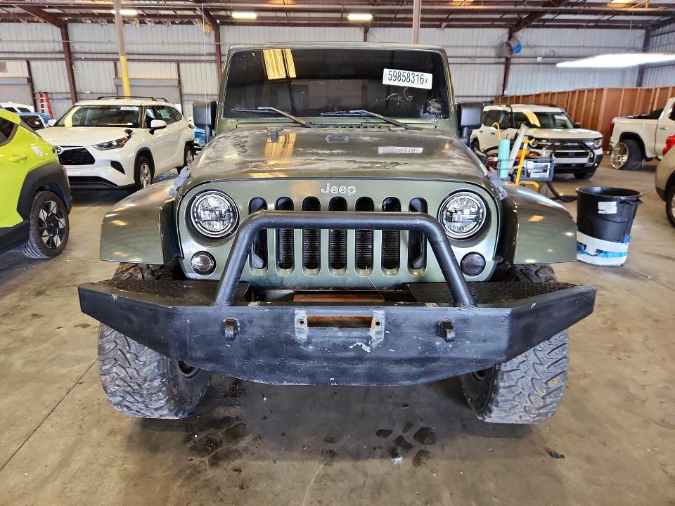 2007 Jeep Wrangler / VIN 1J4GA59157L149737 COPART salvage auction — MECHANICAL, Wv - Certificate Of Title (P), sold $3,550 on 2026-07-27 (photo 5)