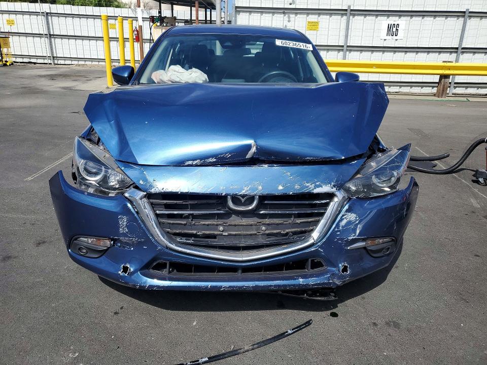 2017 Mazda 3 VIN JM1BN1M30H1135442 COPART salvage auction — FRONT END, Ca - Salvage Certificate, sold $1,550 on 2026-07-22 (photo 5)