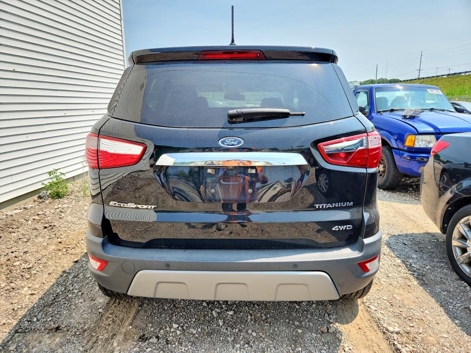 2020 Ford Ecosport VIN MAJ6S3KLXLC392670 COPART salvage auction — MECHANICAL, Salvage Title, sold $475 on 2026-07-29 (photo 6)