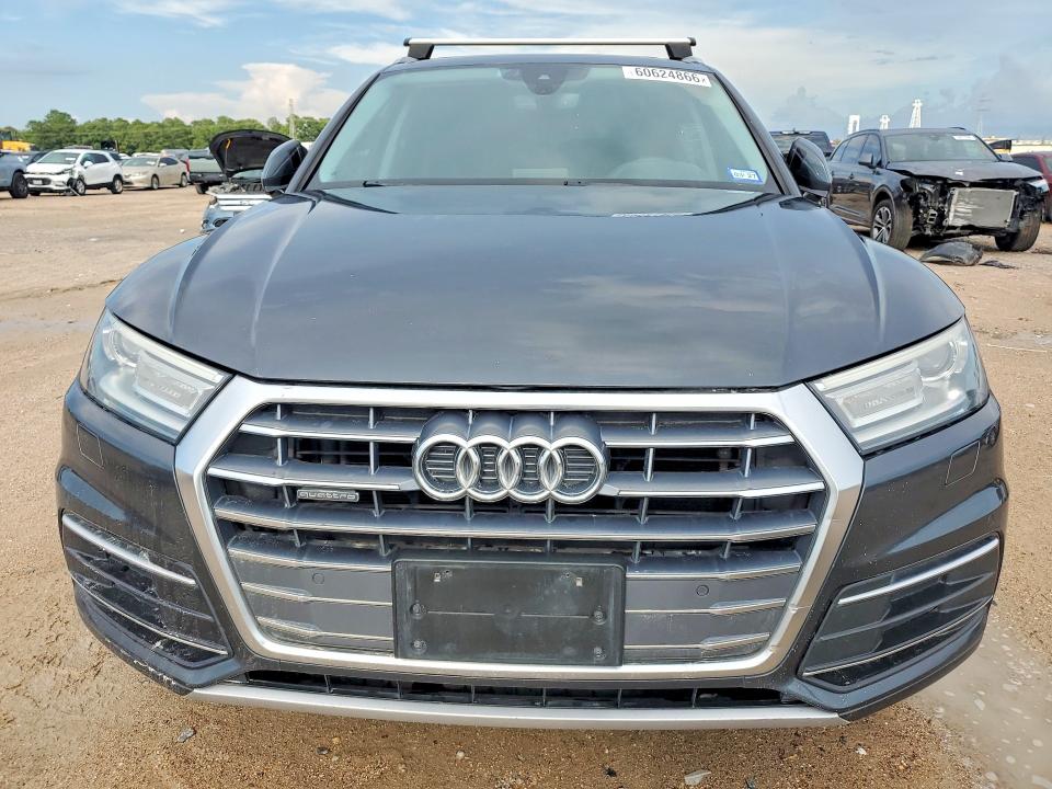 2020 Audi Q5 VIN WA1ANAFY2L2019385 COPART salvage auction — WATER/FLOOD, Tx - Salvage Title-Flood Damage, sold $5,400 on 2026-07-28 (photo 5)